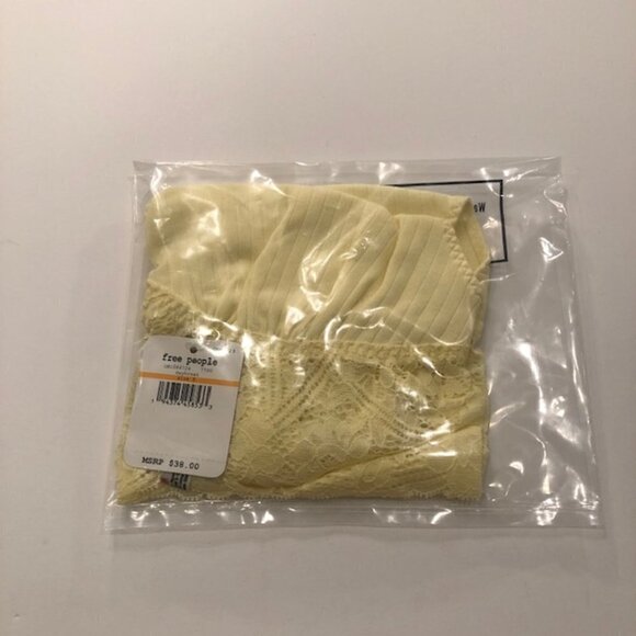 Free People Womens Teegan Longline Lace Trim Bralette Small - Picture 5 of 6